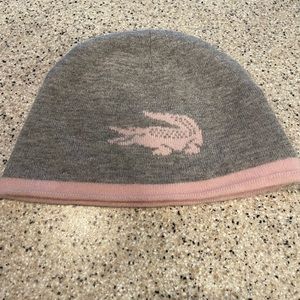 Lacoste reversible skull cap